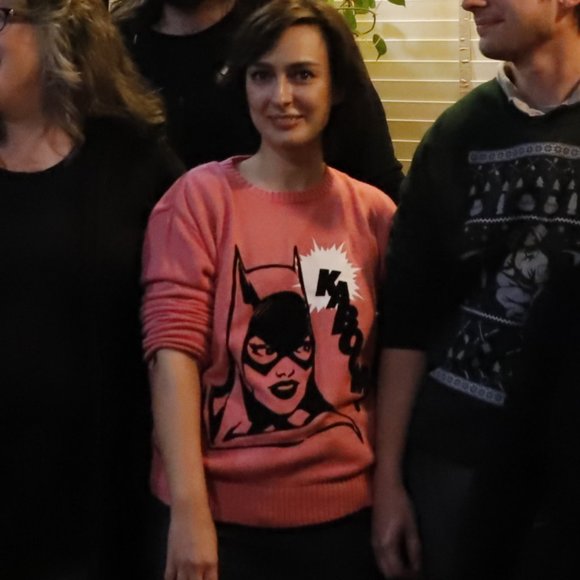 Divided Batgirl Sweater - Picture 6 of 6